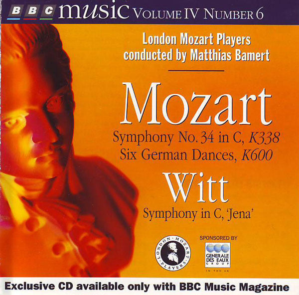 Wolfgang Amadeus Moz - Symphony No. 34 In C, K338 / Six German Dances