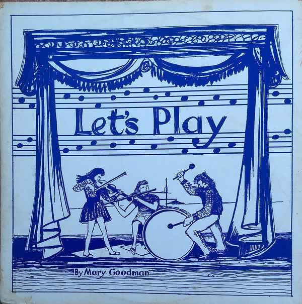 Mary Goodman - Let's Play - Used Vinyl Record