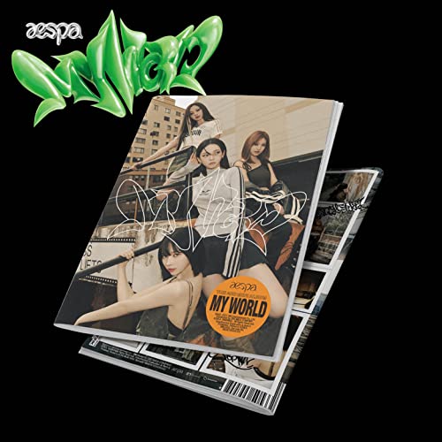 AESPA - MY WORLD (3RD MINI ALBUM/TABLOID VERSION) - New CD
