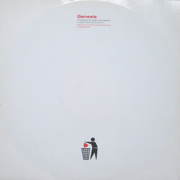Genesis - Throwing It All Away (Live Version) - Used Vinyl Record 12"