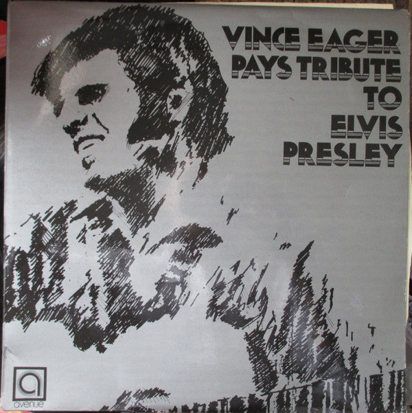 Vince Eager - Pays Tribute To Elvis Presley - Used Vinyl Record