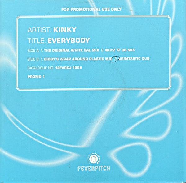 MC Kinky - Everybody - Used Vinyl Record 12"