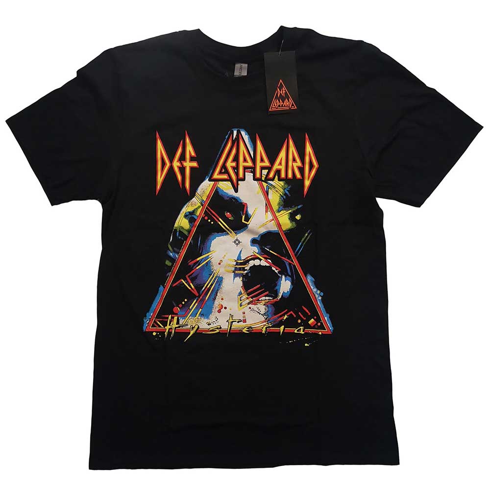 Def Leppard - tshirt - Unisex - Short Sleeves - Small