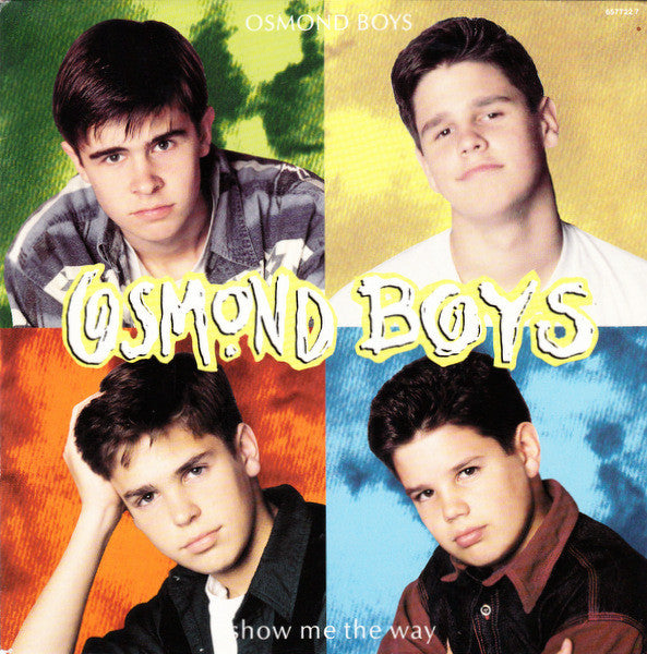Osmond Boys - Show Me The Way - Used Vinyl Record 7"