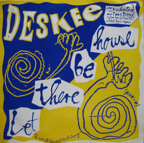 Deskee - Let There Be House - Used Vinyl Record 12"