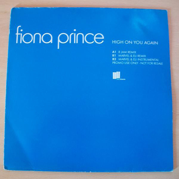Fiona Prince - High On You Again - Used Vinyl Record 12"