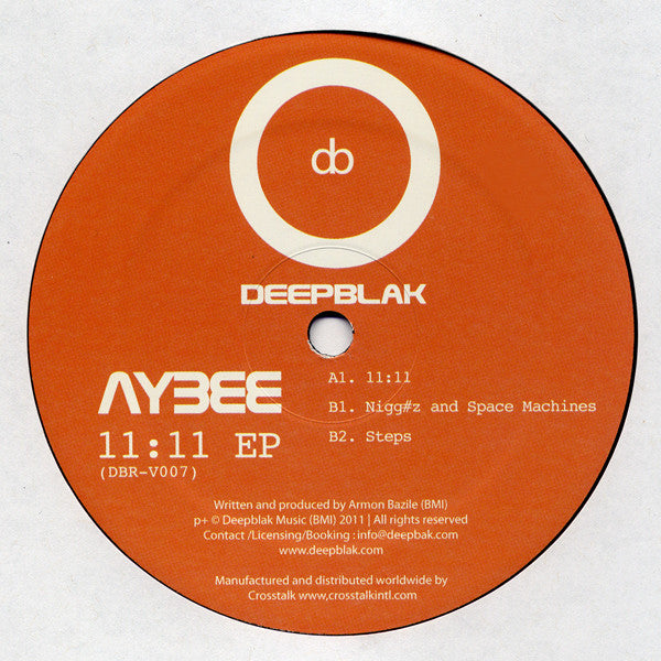 Aybee - 11:11 EP - New Vinyl Record 12"
