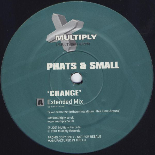 Phats & Small - Change - Used Vinyl Record 12"