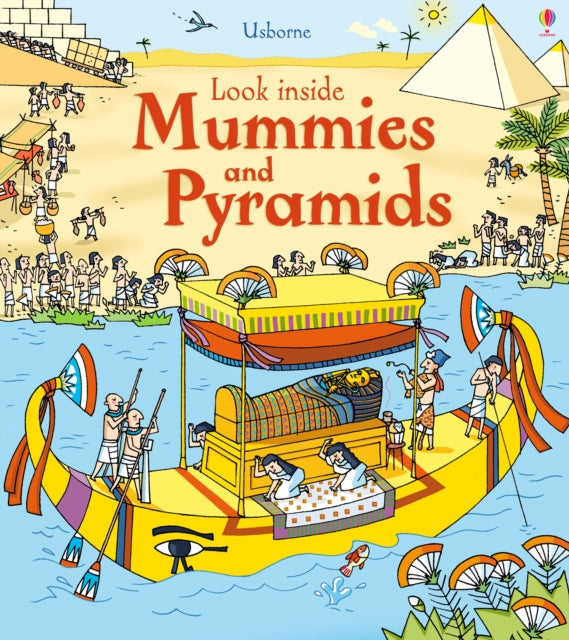Rob Lloyd Jones - Look Inside Mummies and Pyramids - New Hardback
