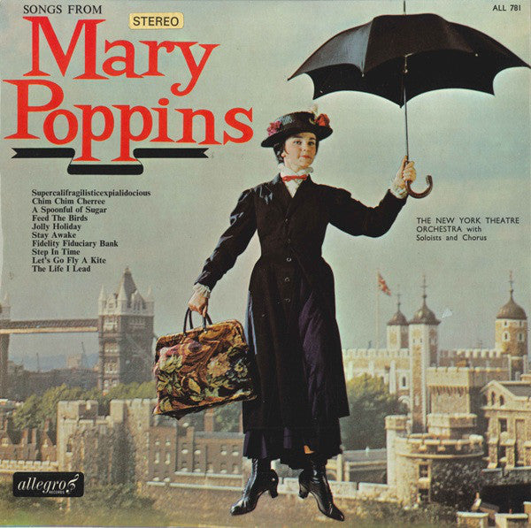 New York Theatre Orc - Songs From Mary Poppins - Used Vinyl Record