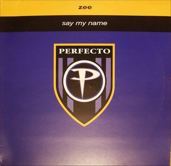 Zee Cowling - Say My Name - Used Vinyl Record 12"