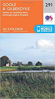 Ordnance Survey - Goole and Gilberdyke : 291 - New Sheet map