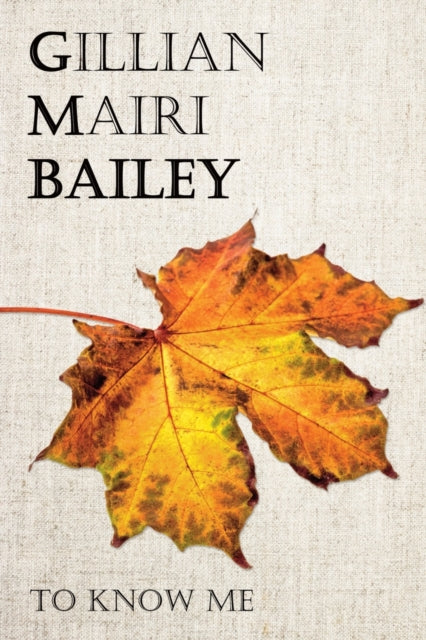 Bailey - To Know Me - New paperback or softback