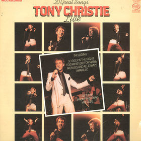 Tony Christie - Live - Used Vinyl Record
