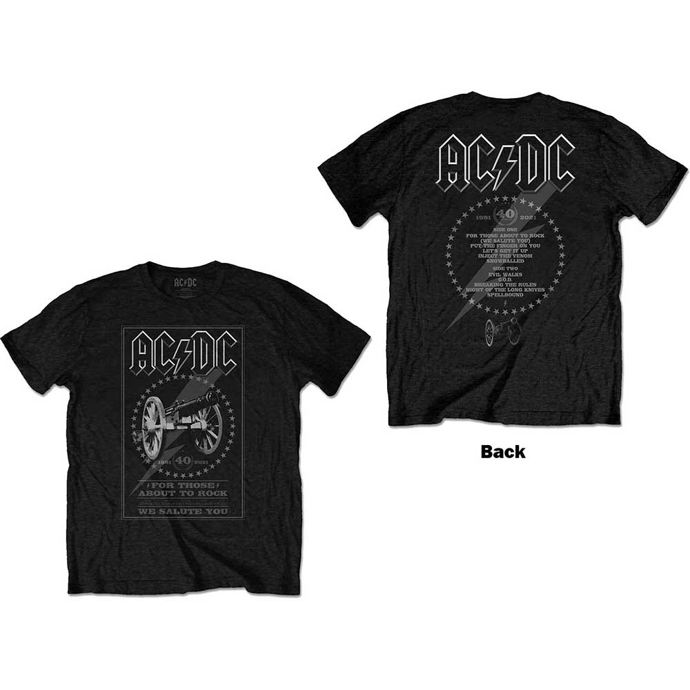 AC/DC - tshirt - Unisex - Short Sleeves - Large