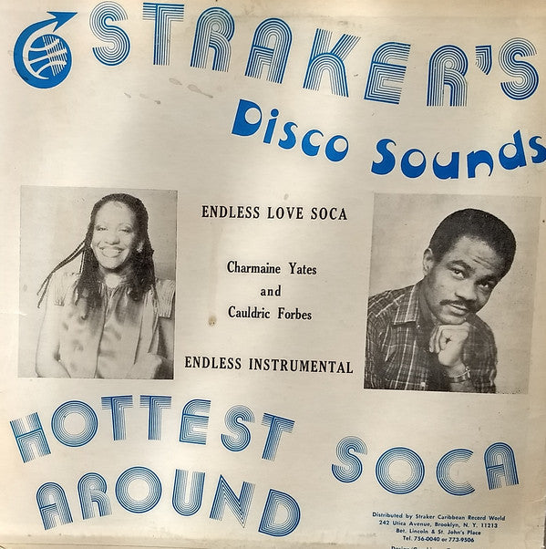 Charmaine Yates - Endless Love Soca - Used Vinyl Record 12"