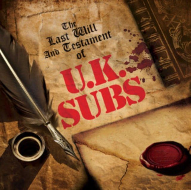 UK SUBS - LAST WILL AND TESTAMENT OF - Vinyl Record