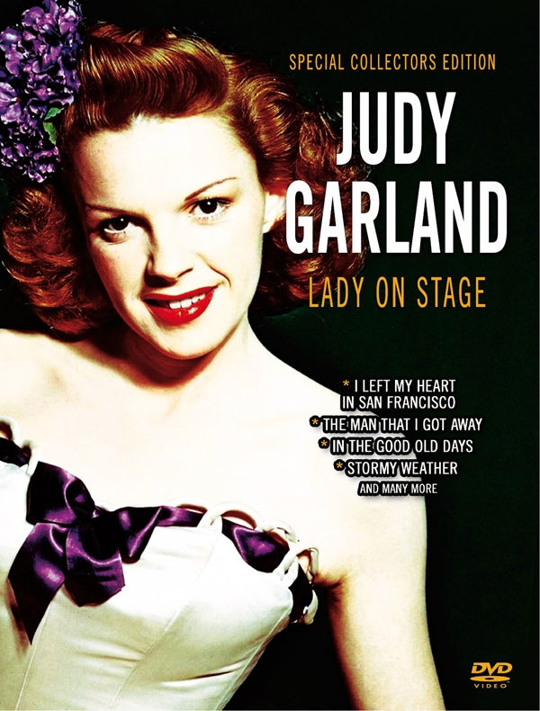 JUDY GARLAND - LADY ON STAGE - New DVD