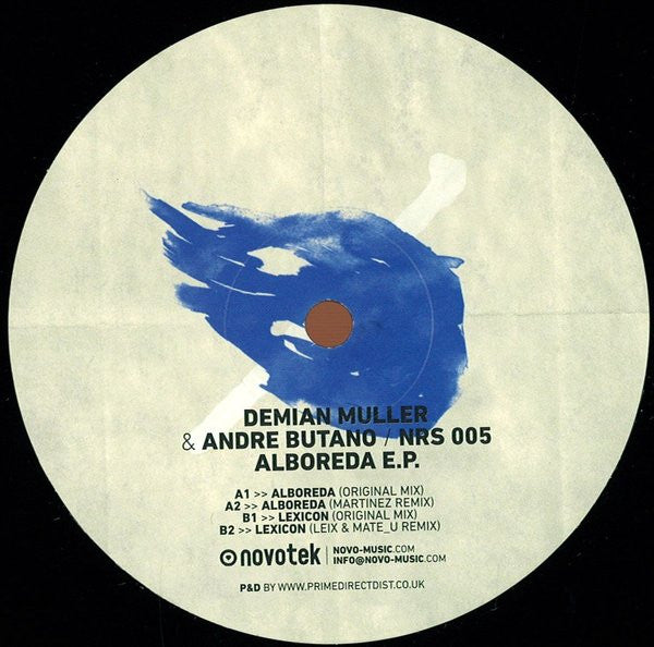 Demian Muller - Alboreda EP - New Vinyl Record 12"