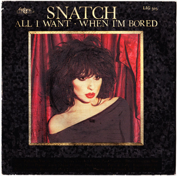 Snatch - All I Want - Used Vinyl Record 7"
