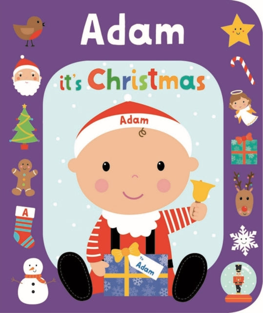 It's Christmas Adam - Board book