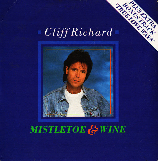 Cliff Richard - Mistletoe & Wine - Used Vinyl Record 7"