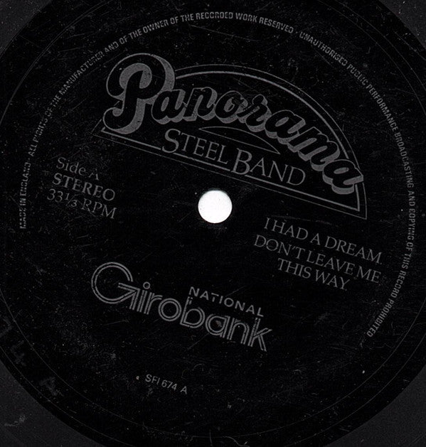 Panorama Steel Band - National Girobank - Used Vinyl Record Flexi-di