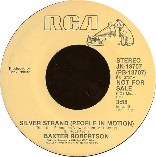 Baxter Robertson - Silver Strand (People In Motion) - Used Vi