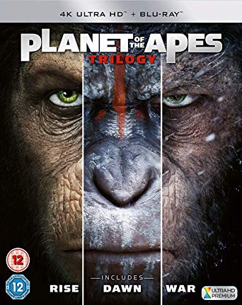 Planet of the Apes Trilogy - Blu-ray