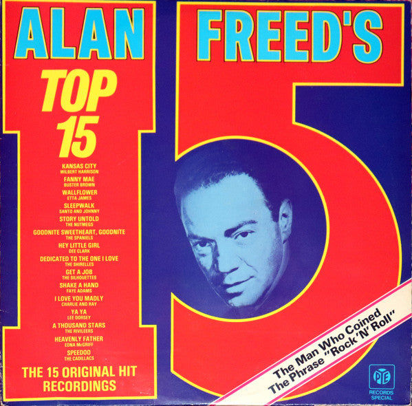 Various - Alan Freed's Top 15 - Used Vinyl Record
