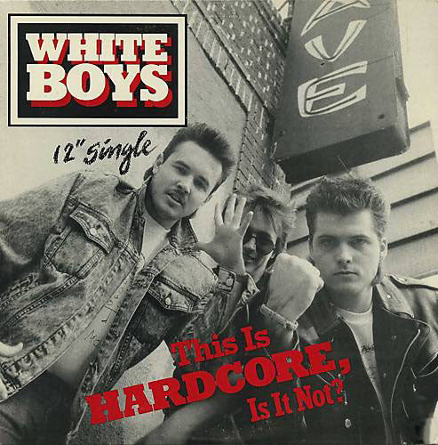 White Boys - This Is Hardcore, Is It Not? - Used Vinyl Record 12"
