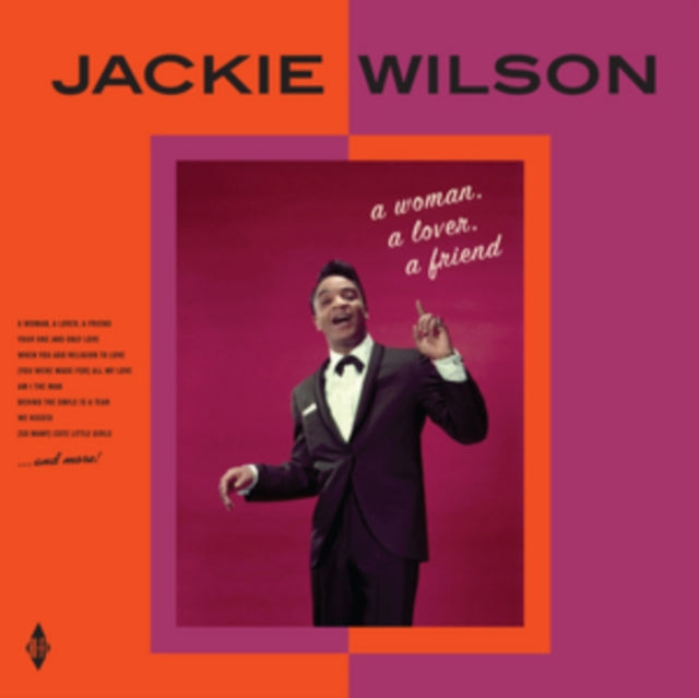 JACKIE WILSON - A WOMAN A LOVER A FRIEND - Vinyl Record