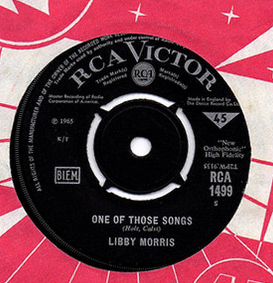 Libby Morris - One Of Those Songs / The Phoenix Love Theme (Senza Fi
