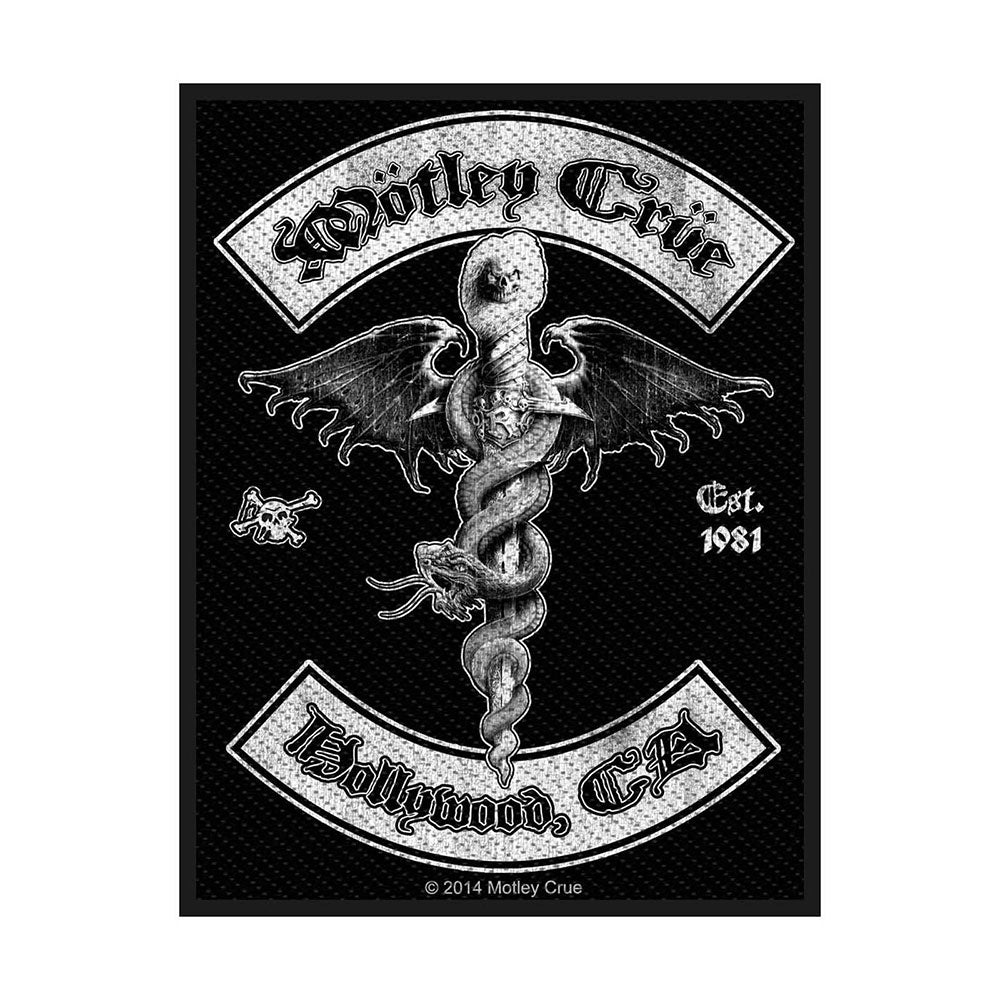 MOTLEY CRUE - HOLLYWOOD - Patch - PHM - Standard