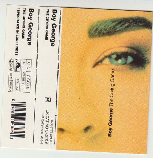 Boy George - Crying Game - Used Cassette