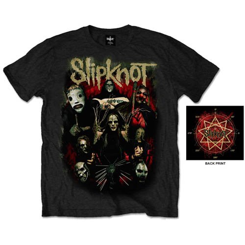 Slipknot - tshirt - Unisex - Short Sleeves - 2X-Large