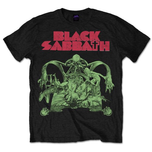 Black Sabbath - tshirt - Unisex - Short Sleeves - Small