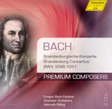 RILLING OREGON BACH - BACH: BRANDENBURGISCHE KONZERT - CD
