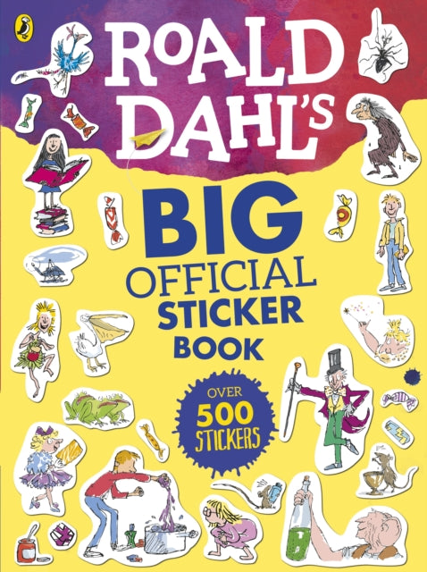 Roald Dahl's Big Official Sticker Book - Paperback