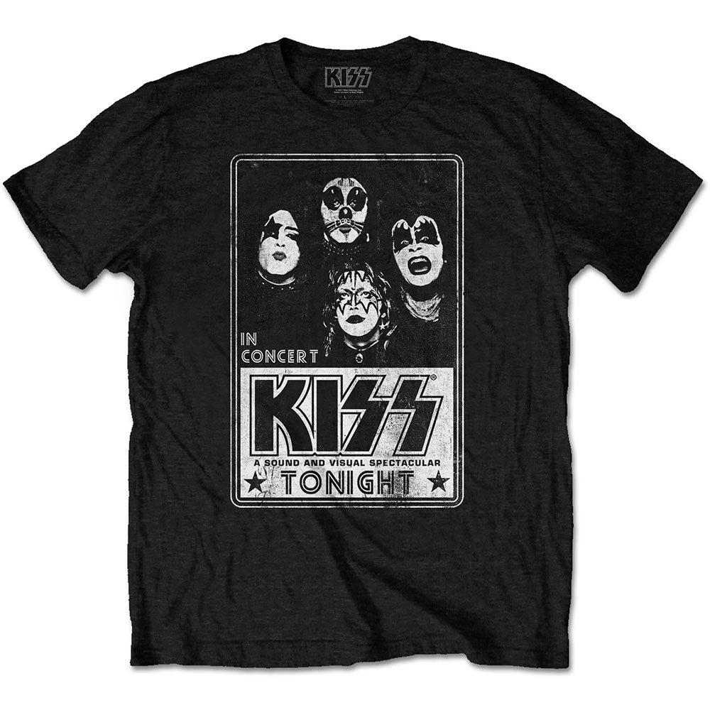 KISS - tshirt - Unisex - Short Sleeves - Large