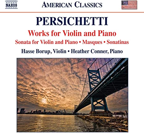 HASSE BORUP:HEATHER - PERSICHETTI:WKS VIOLIN/PIANO - CD