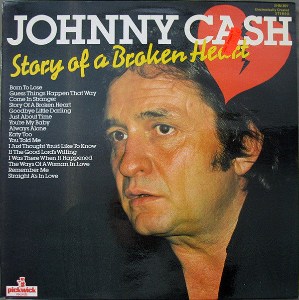 Johnny Cash - Story Of A Broken Heart - Used Vinyl Record