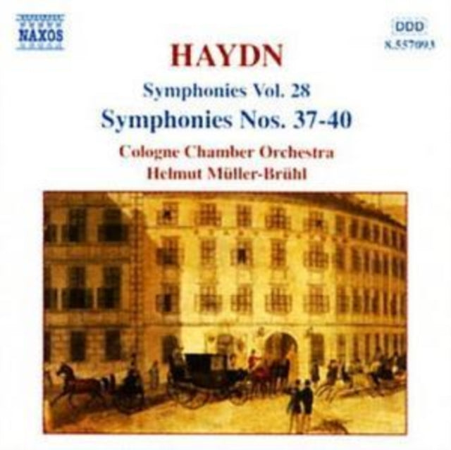 COLOGNE CO:MULLER-BR - HAYDN: SYMPHONIES NOS 37-40 - CD