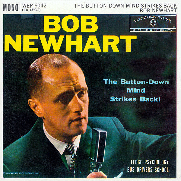 Bob Newhart - Button-Down Mind Strikes Back! - Used Vinyl Record 7"