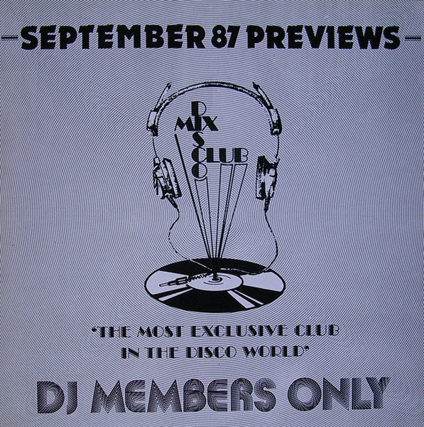 Various - September 87 Previews - Used Vinyl Record