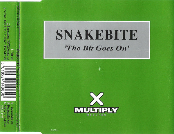 Snakebite - Bit Goes On - Used CD
