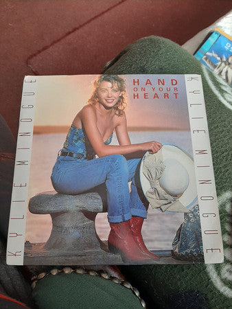 Kylie Minogue - Hand On Your Heart - Used Vinyl Record 7"