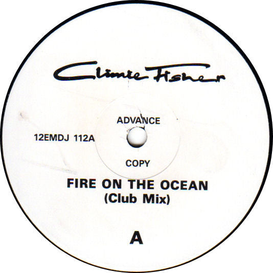 Climie Fisher - Fire On The Ocean - Used Vinyl Record 12"