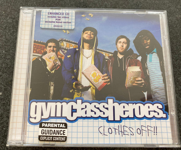 Gym Class Heroes - Clothes Off!! - Used CD