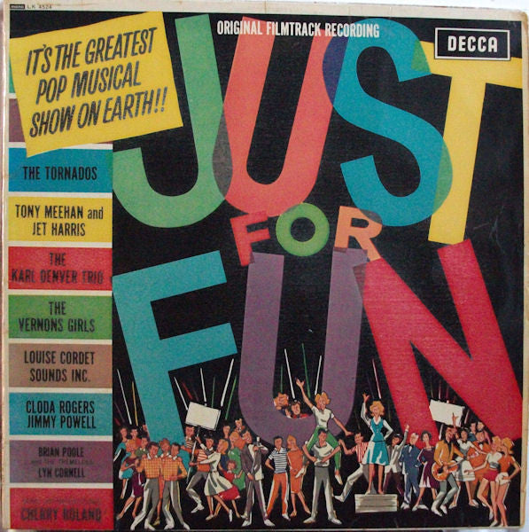 Various - Just For Fun (Original Filmtrack Recording) - Used Vinyl Reco